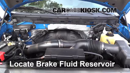 2011 Ford F-150 XLT 3.5L V6 Turbo Crew Cab Pickup Brake Fluid Add Fluid